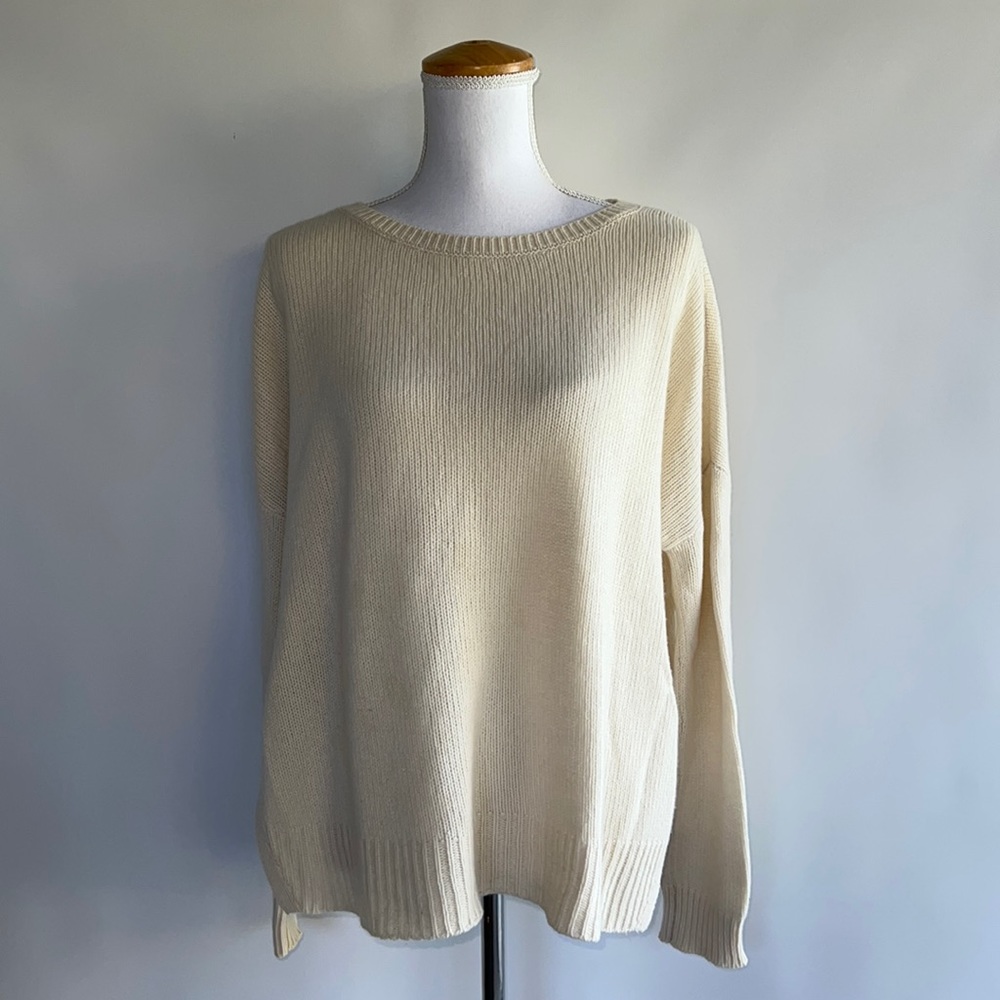 360 Cashmere Crew Neck Sweater - sz S